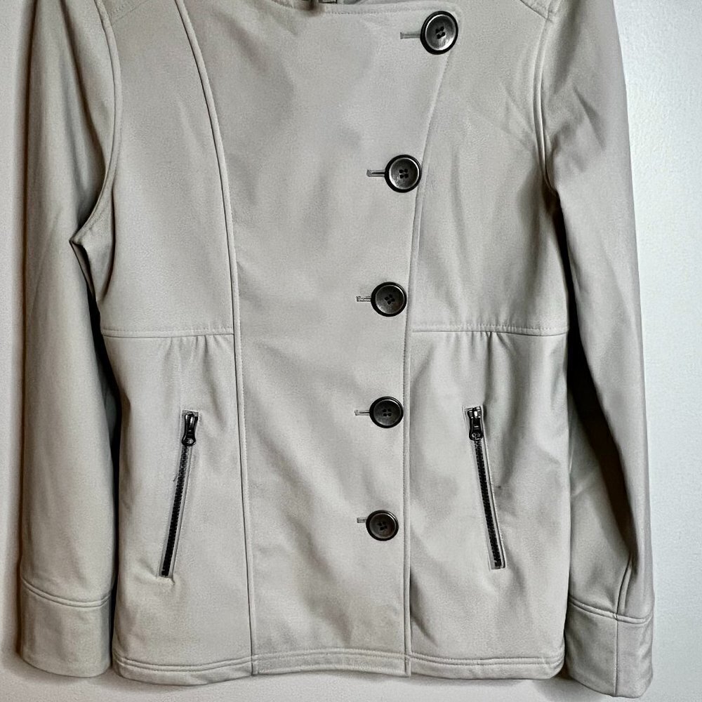 Prana Womens Martina Water Resistant Jacket Sand color Size M - Picture 3 of 11